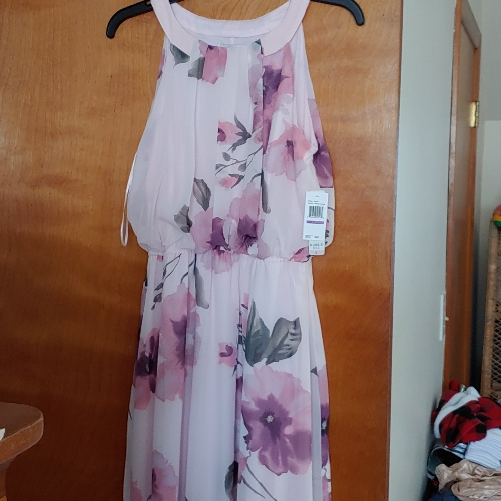 Robbie Bee long dress. . Size 6.PINK SALE $30 - Picture 2 of 4
